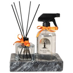 Joe Mandarin 2'Li Set  Çubuklu Oda Kokusu (200ml)  ve Oda Tekstil Sprey (500ml)