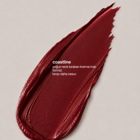 Paden Coastline Lipstick No: 130 - Bordo/Kızıl Kahve ruj