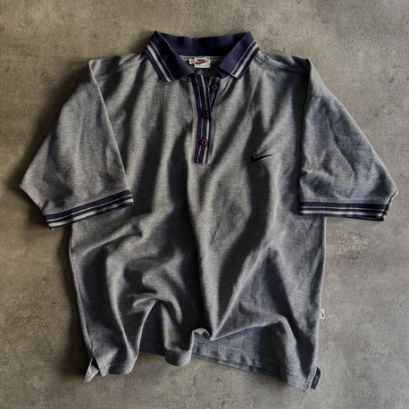 Vintage Oversize Nike Polo Yaka Tişört