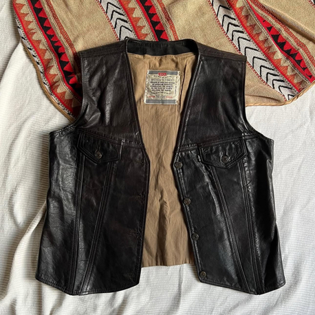 Vintage Levi’s Custom Deri Yelek