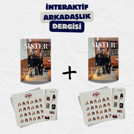 İnteraktif Arkadaşlık Dergisi Seti (%50 İndirimli)