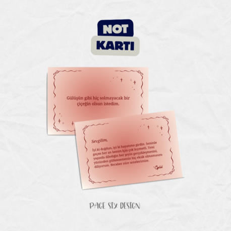 Not Kartı