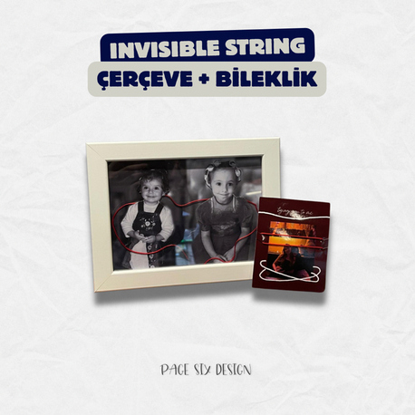Invisible String Çerceve ve Bileklik