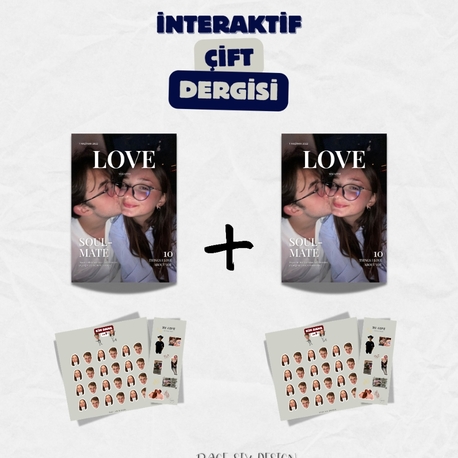 İnteraktif Çift Dergisi Seti (%50 İndirimli)