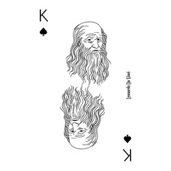 LEONARDO DA VINCI / THE PAINTER'S GAME PLAYING CARD SERIES