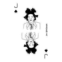 JEAN MICHEL BASQUIAT / THE PAINTER'S GAME PLAYING CARD SERIES