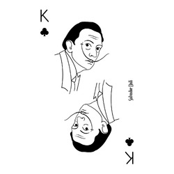 SALVADOR DALI / THE PAINTER'S GAME PLAYING CARD SERIES