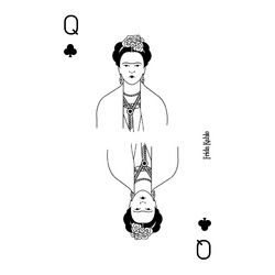 FRIDA KAHLO / THE PAINTER'S GAME PLAYING CARD SERIES