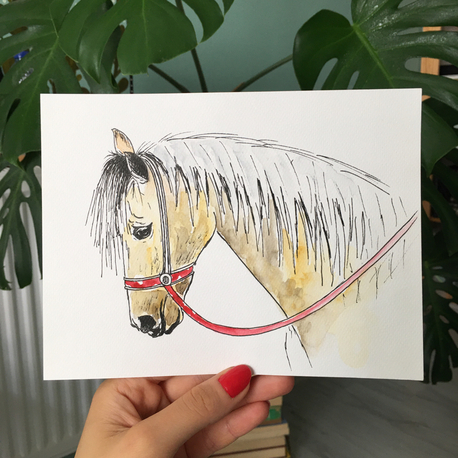 Horse Art Print
