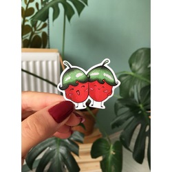 Strawberry Friends Sticker 