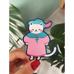 Cat With Hat Sticker