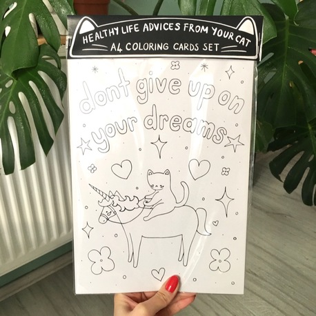 Kedi Boyama Seti