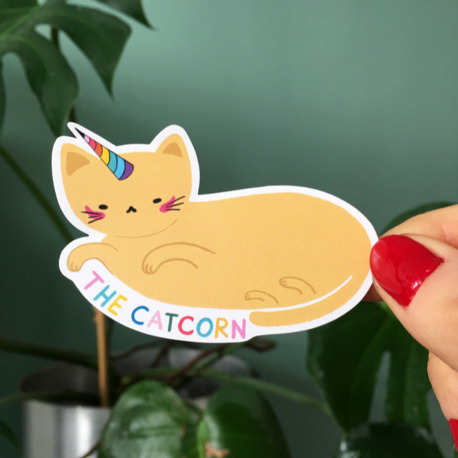The Catcorn Sticker