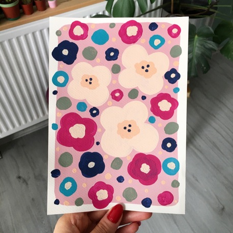 Mini Flowers Art Print