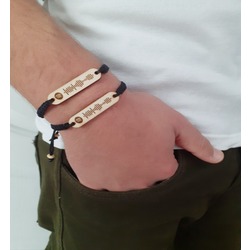 2 Adet Kişiye Özel Müzik Kodlu Unisex Spotify Bileklik