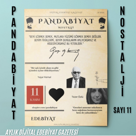 Pandabiyat Nostalji Aylık Dijital Edebiyat Gazetesi–Sayı 11