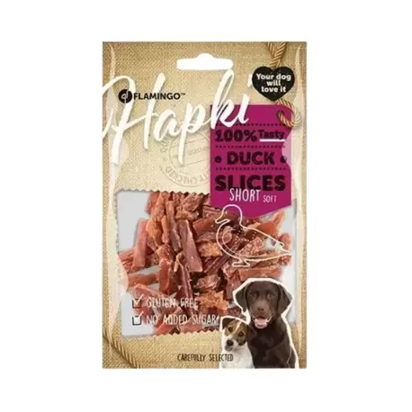 Flamingo Hapki Slice Ördekli Köpek Ödül Maması 85Gr