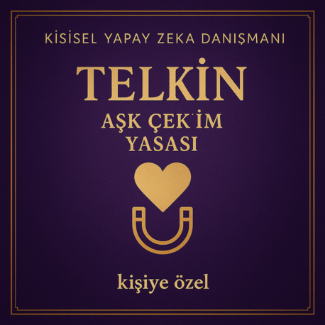 Aşkı Hayatıma Davet Ediyorum Telkin Danışmanı (Kişiye Özel)
