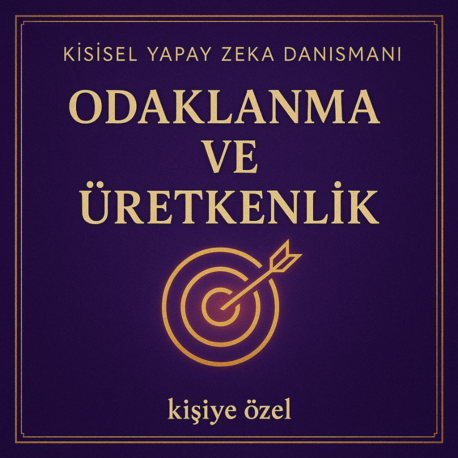Odaklanma ve Üretkenlik Telkin Danışmanı (Kişiye Özel)