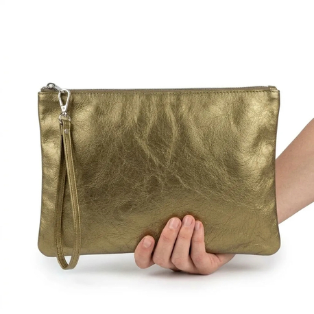 CLUTCH ( El Çanta ) Parlak Yeşil 