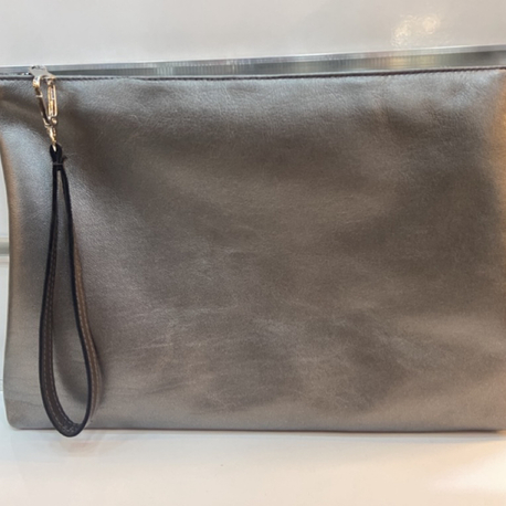 CLUTCH ( El Çanta ) Koyu Platin 