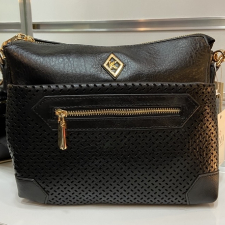 KAREN K-025 Siyah Omuz Çanta Boy 23 cm En 25 cm 