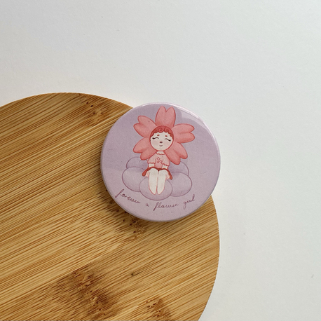 ''Flower Girl'' Pin