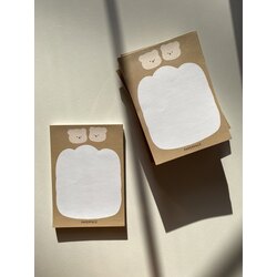 “cute bear” serisi çizgisiz notepad a6