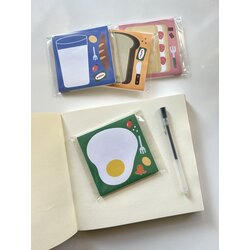 fried egg kare notepad