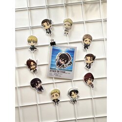 Attack On Titan chibi sticker set