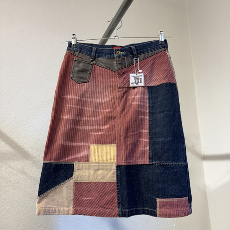 Pink Velvet Skirt