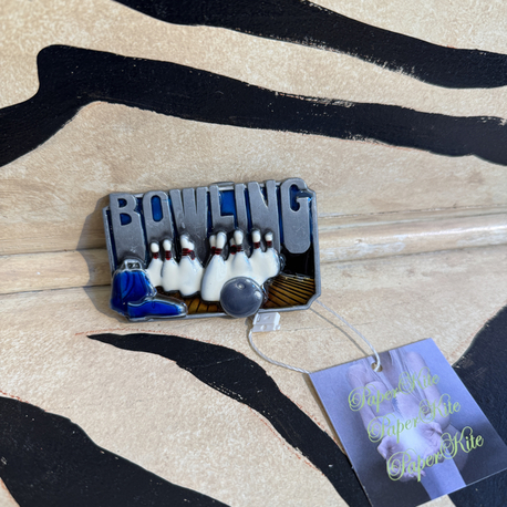 Bowling Belt Buckle