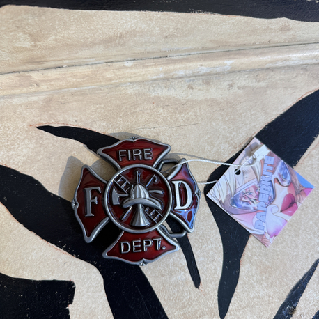 Fire Dept. Belt Buckle