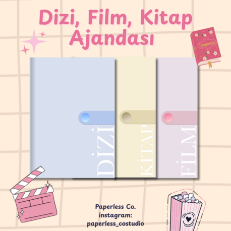 Dizi, Film, Kitap Ajandaları