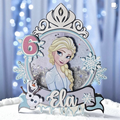 Elsa Caketopper