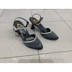 Piedora Saten Taşlı Ayakkabı