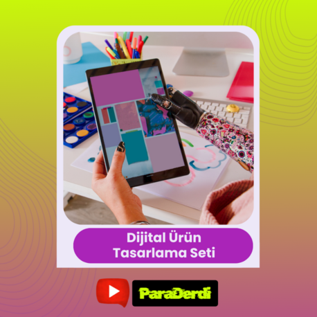 Dijital Ürün Tasarlama Seti – Anında İndir, Satışa Başla!