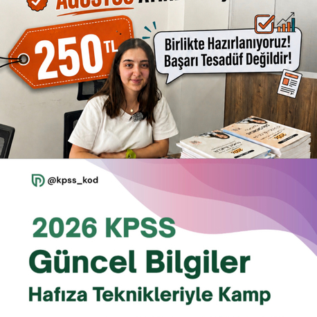 Kamp Ağustos Paketi (Kodlamalı+Çıkmış Sorular Kampı