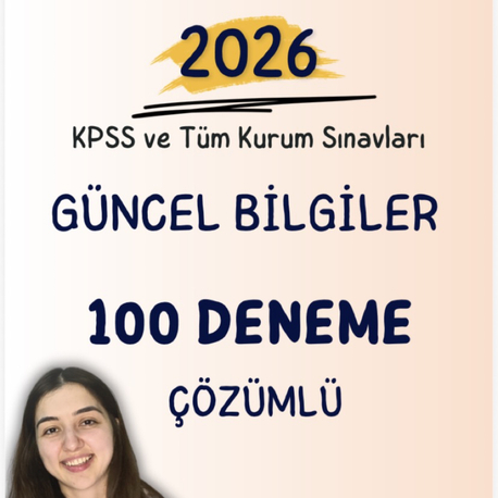 100’lü Güncel Bilgiler Deneme Seti
