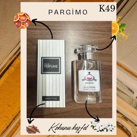 Pargimo K-49 Kadın Parfümü 50ml (Jean Paul Gaultier Scandal Edp)