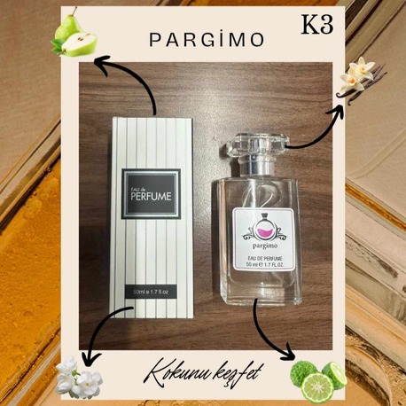 Pargimo K-3 Kadın Parfümü 50 ml (Prada Paradoxe Edp)