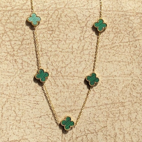 Yeşil Yonca Kolye