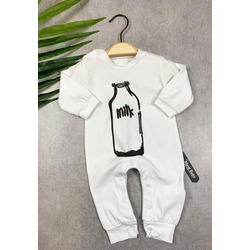 Milk Baskılı Tulum