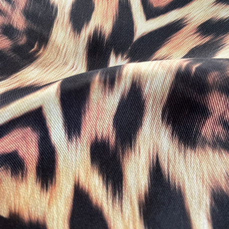 Leopar Desen Şal