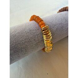 Altın detaylı sedef bileklik
