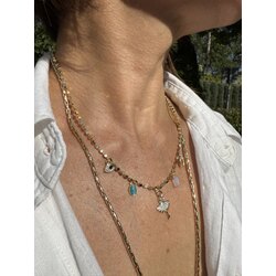 Uğur ve Işıltı Kolyesi – Charm Detaylı