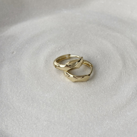 Prizma Gold Küpe