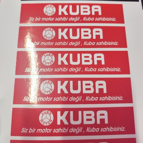 KUBA STİCKER 