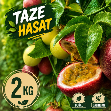2 KİLOGRAM - Passiflora Çarkıfelek Meyvesi