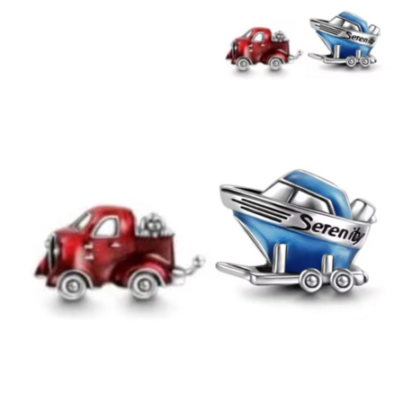 Denize Giderken 2’li Charm Seti 925 Ayar